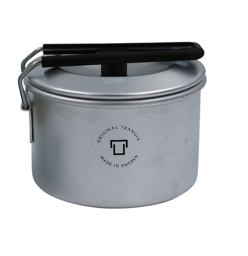 501050 Cana Trangia cu maner si capac negru pentru camping/outdoor - Img 2