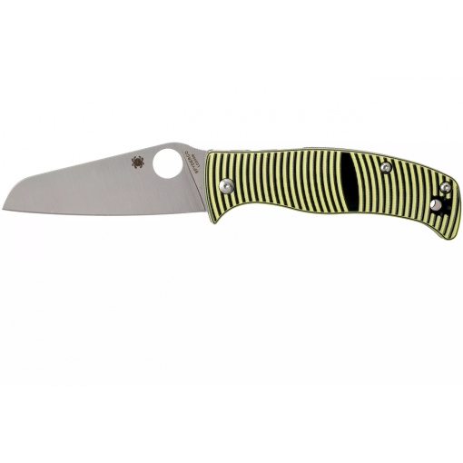Briceag Caribbean™ G-10 Negru/Galben Sheepfoot, Spyderco - Img 3