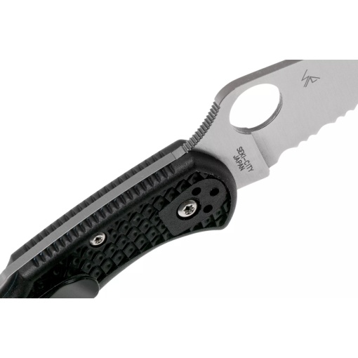 Briceag Delica® 4 Lightweight Thin Blue Line, Spyderco - Img 5