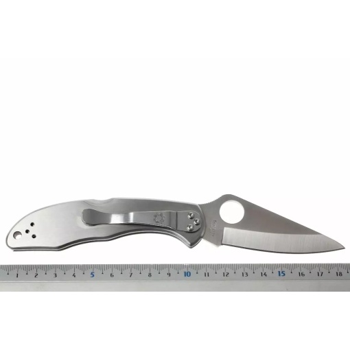 Briceag Delica® 4 Stainless, Spyderco - Img 6