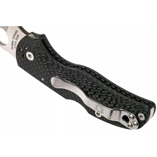 Briceag Native® 5 Fluted Carbon Fiber CPM S90V, Spyderco - Img 4