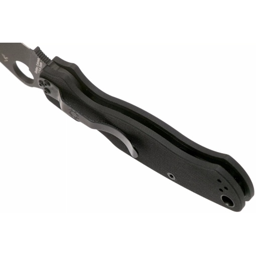 Briceag Para Military™ 2 G-10 negru / lama neagra, Spyderco - Img 4