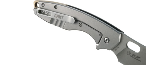 Briceag Pilar III Black w/Silver D2 Blade Steel, CRKT - Img 7