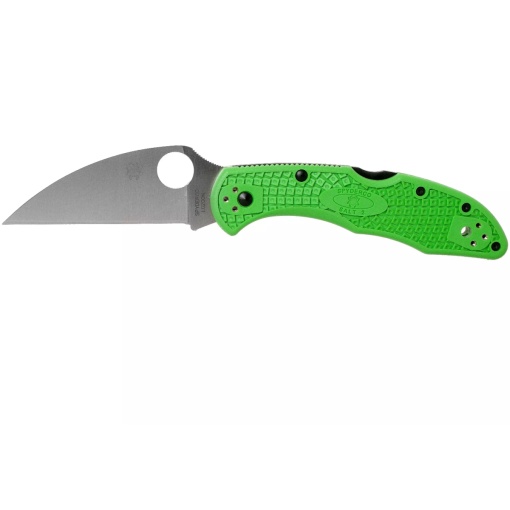 Briceag Salt® 2 verde LC200N Wharncliffe, Spyderco - Img 2