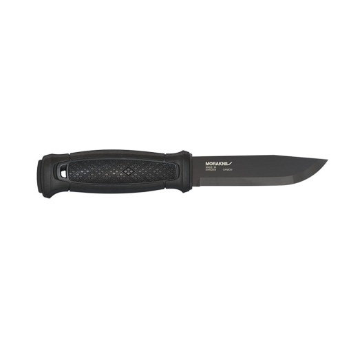 Cutit cu teaca piele Mora Garberg Carbon Black, pt camping/outdoor/vanatoare - Img 7