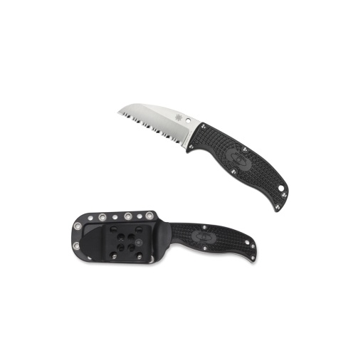 Cutit Enuff™ FRN Black Sheepfoot, Spyderco - Img 4