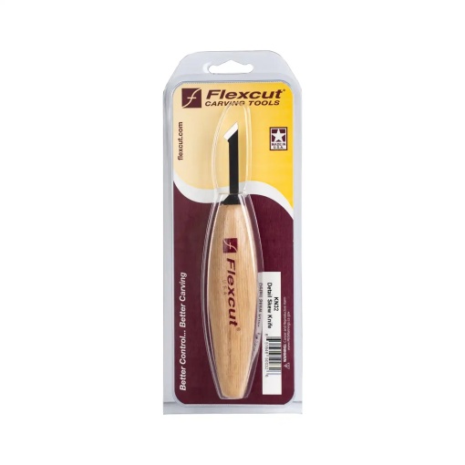 Cutit oblic pentru detalii fine de sculptura KN32, Flexcut - Img 3