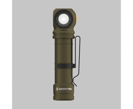 F06701CO Wizard C2 Pro Max Magnet USB Olive - lumina alba, Armytek - Img 2