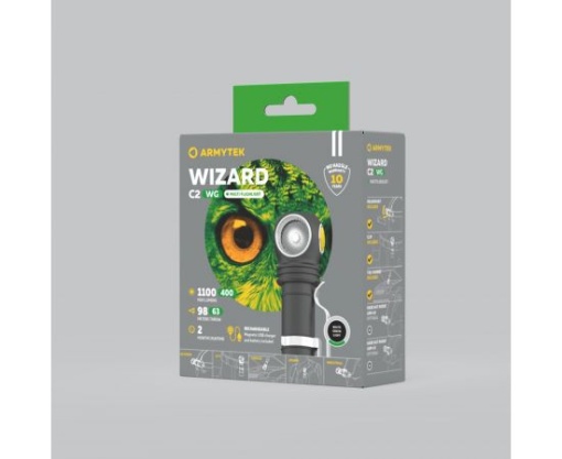 F09201C Lanterna Wizard C2 WG Magnet USB - lumina alba, Armytek - Img 6