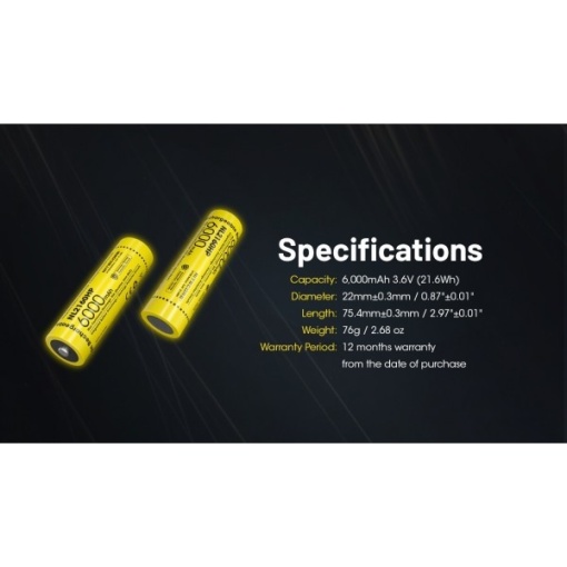 Nitecore NL2160HP, Acumulator 21700 - Img 7
