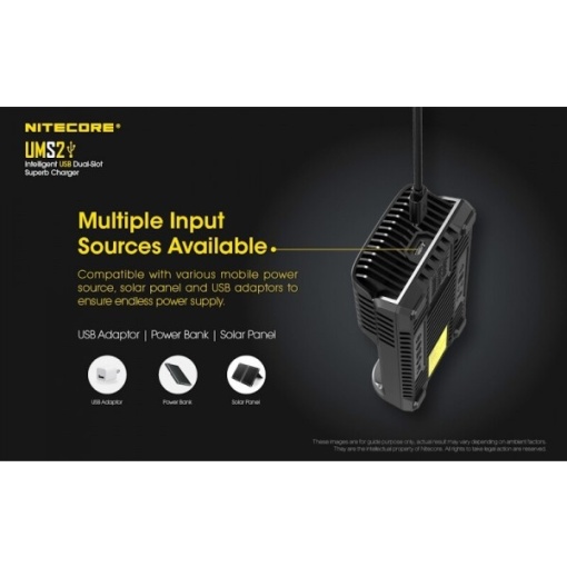 Nitecore UMS2, Incarcator USB - Img 7