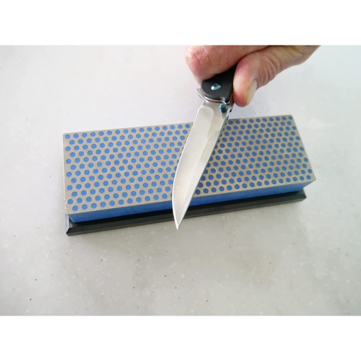 Piatra de ascutit diamantata Diamond Whetstone DMT 15.3cm, in cutie de plastic - Img 12