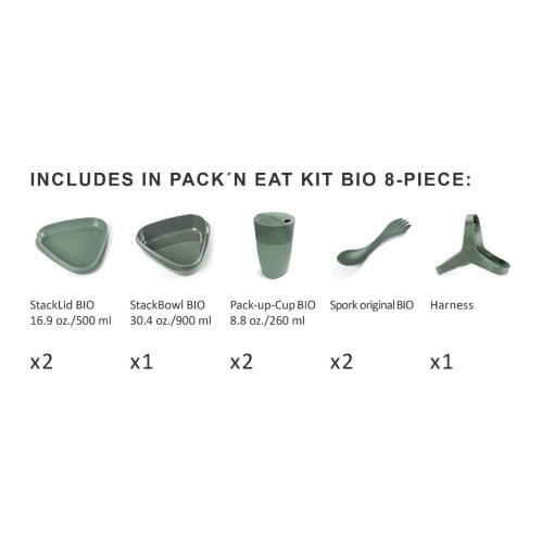 Set Pack´n Eat BIO 2 persoane, LIGHT MY FIRE - Img 5