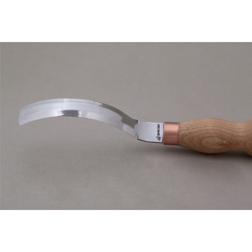 SK3Long Cutit de cioplit linguri mare, BeaverCraft - Img 3