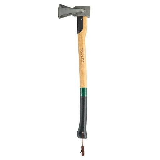 Topor despicare lemne de foc cu teaca din piele, Long Splitter Adler - Img 2