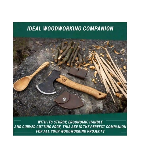 AX3 Topor de despicat / universal Woodcraft Bushcraft, BeaverCraft - Img 3