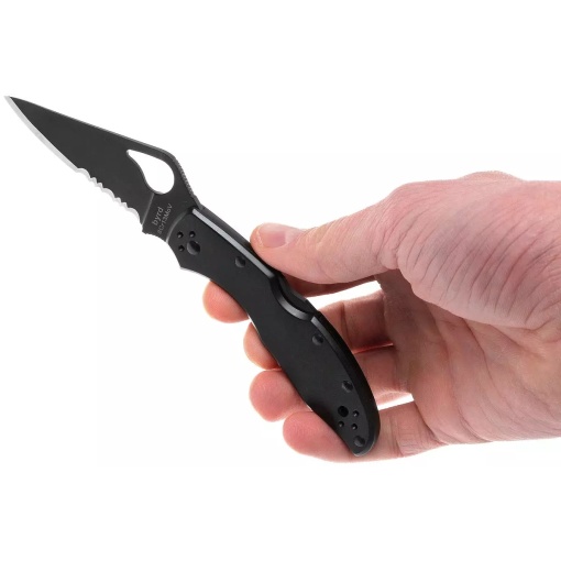 Briceag Cara Cara™ 2 Stainless Black Blade, Spyderco - Img 7