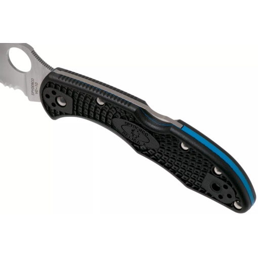Briceag Delica® 4 Lightweight Thin Blue Line, Spyderco - Img 6