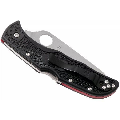 Briceag Endela® Lightweight Thin Blue or Red Line, Spyderco - Img 5