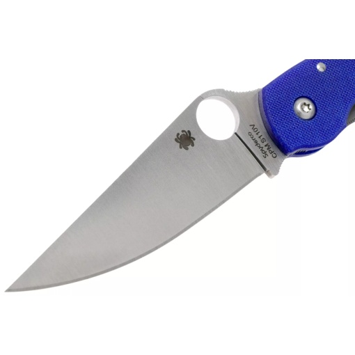 Briceag Military™ Model G-10 Dark Blue CPM S110V, Spyderco - Img 2