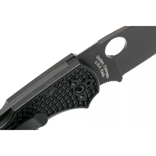 Briceag Native® 5 FRN negru / lama neagra, Spyderco - Img 5