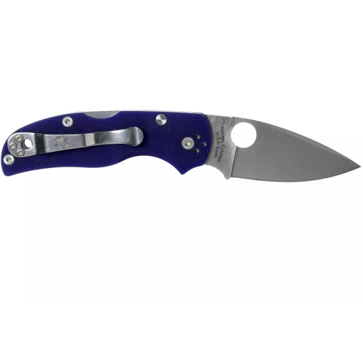 Briceag Native® 5 G-10 Dark Blue CPM S110V, Spyderco - Img 9