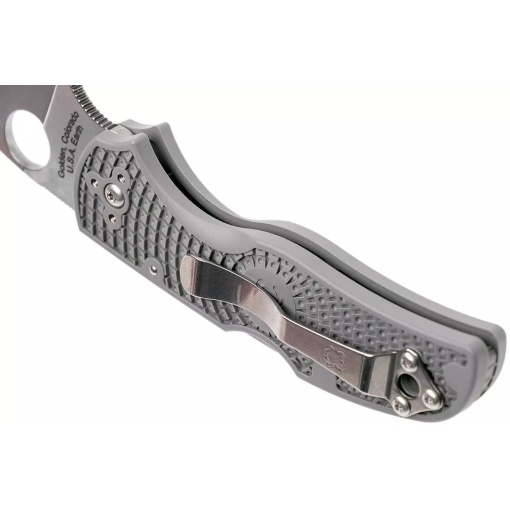 Briceag Native® FRN Grey Maxamet, Spyderco - Img 4