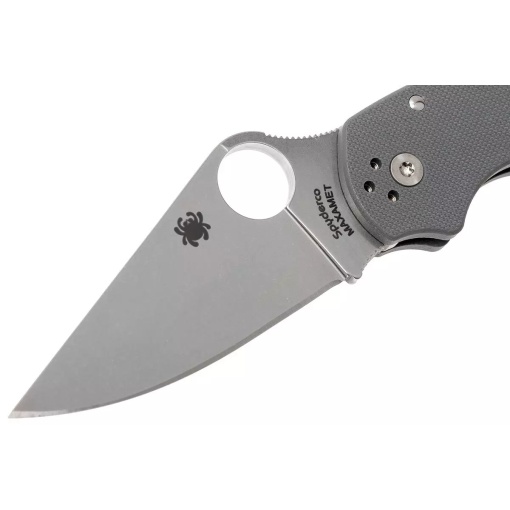 Briceag Para™ 3 G-10 Dark Gray Maxamet, Spyderco - Img 2