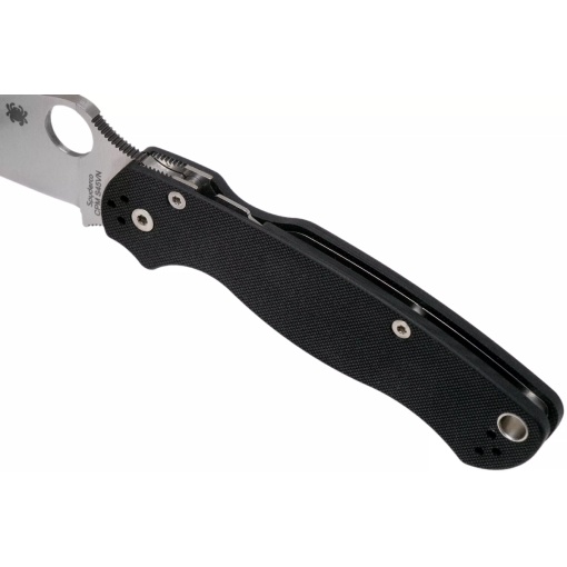 Briceag Para Military™ 2 Black G-10, Spyderco - Img 5