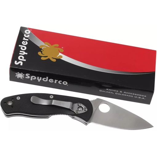 Briceag Persistence™ G-10 Black, Spyderco - Img 7