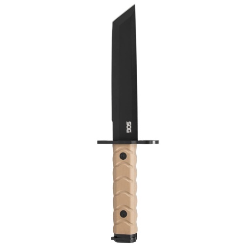 Cutit cu lama fixa BAR15T Tanto Bayonet - FDE, SOG - Img 4