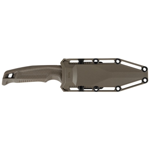 Cutit lama fixa SOG RECONDO FX - FDE - Partial Seratted - Img 7
