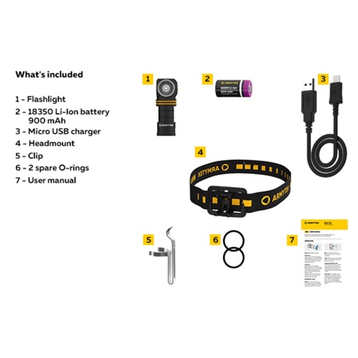 Lanterna multifunctionala Armytek Elf C1 Micro-USB - lumina calda - Img 11