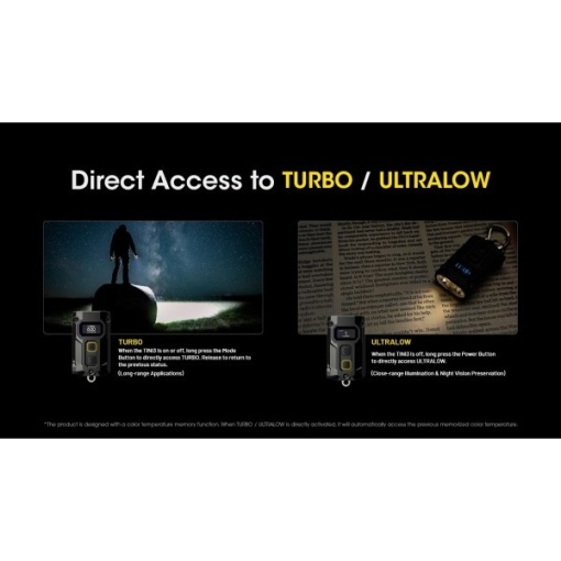 Nitecore TINI3, Lanterna Breloc - Img 12