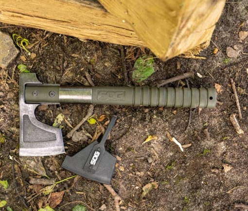 Topor camping Camp Axe OD, SOG - Img 5