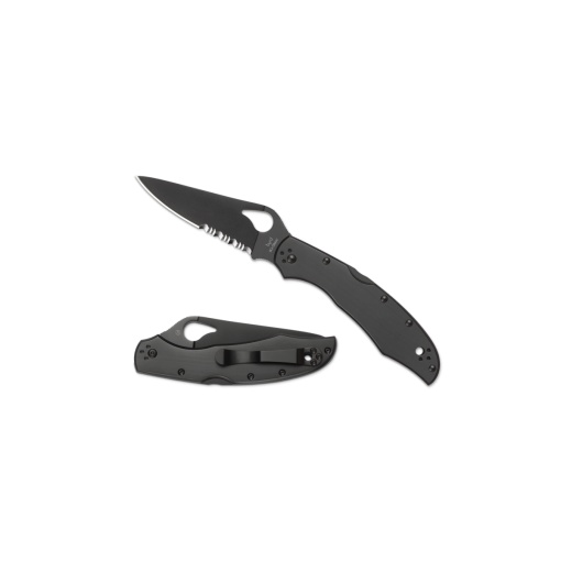 Briceag Cara Cara™ 2 Stainless Black Blade, Spyderco - Img 8