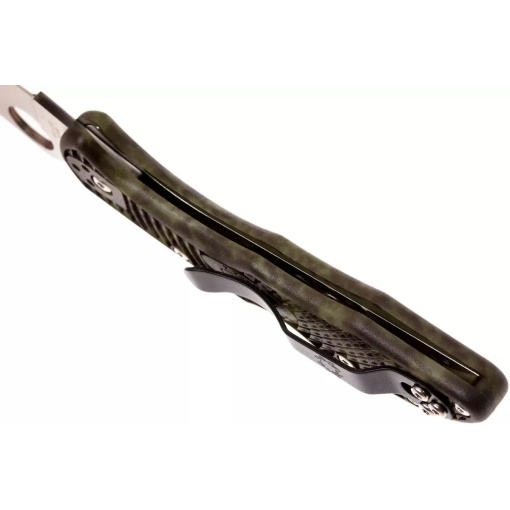 Briceag Delica® 4 FRN Zome Green, Spyderco - Img 4