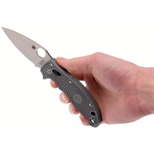 Briceag Manix™ 2 Gray FRCP Maxamet, Spyderco - Img 7
