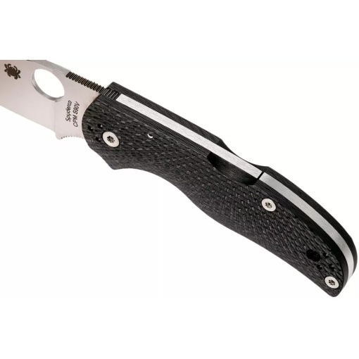 Briceag Native® 5 Fluted Carbon Fiber CPM S90V, Spyderco - Img 6