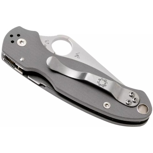 Briceag Para™ 3 G-10 Dark Gray Maxamet, Spyderco - Img 3