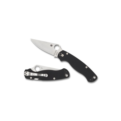 Briceag Para Military™ 2 Black G-10, Spyderco - Img 6