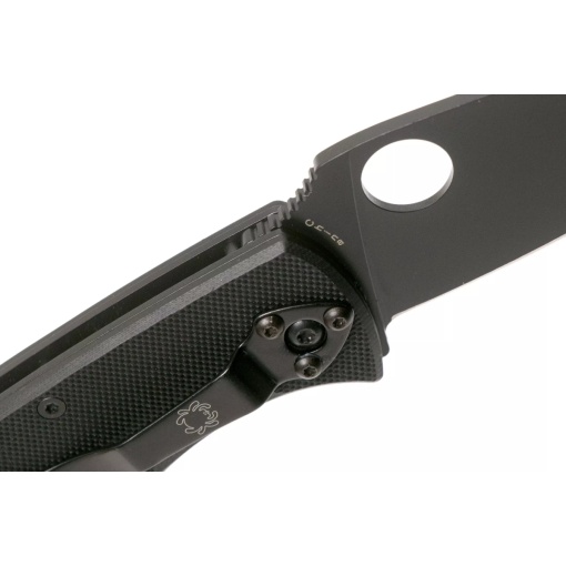 Briceag Tenacious™ G-10 negru / lama neagra, Spyderco - Img 4