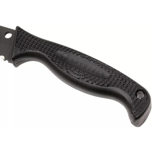 Cutit Aqua Salt™ FRN negru / lama neagra, Spyderco - Img 12