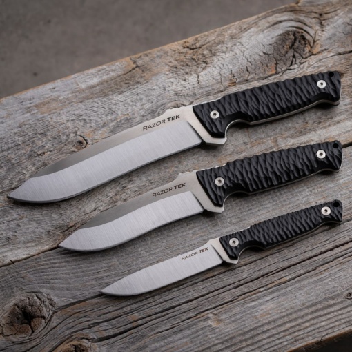 Cutit cu lama fixa Razor Tek lama 10.16 cm, Cold Steel - Img 3