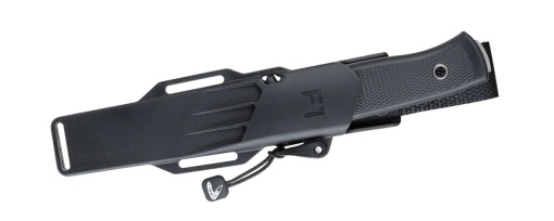 Cutit supravietuire si bushcraft F1, otel Lam. VG10W, teaca Zytel, stangaci, Fallkniven - Img 4