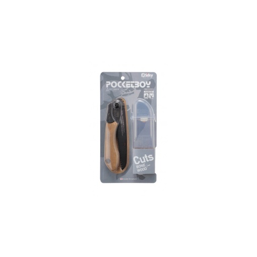 Fierastrau pliabil bushcraft/camping Silky Pocketboy Outback 170mm cu 10dinti/30mm - Img 3