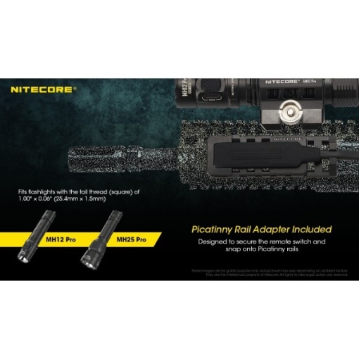 Nitecore RSW1 PRO, Intrerupator cu fir - Img 3