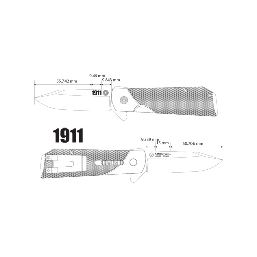 Briceag de buzunar 1911 FOLDER, Cold Steel - Img 7