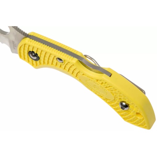 Briceag Dragonfly™ 2 Salt™ FRN Yellow Hawkbill, Spyderco - Img 6
