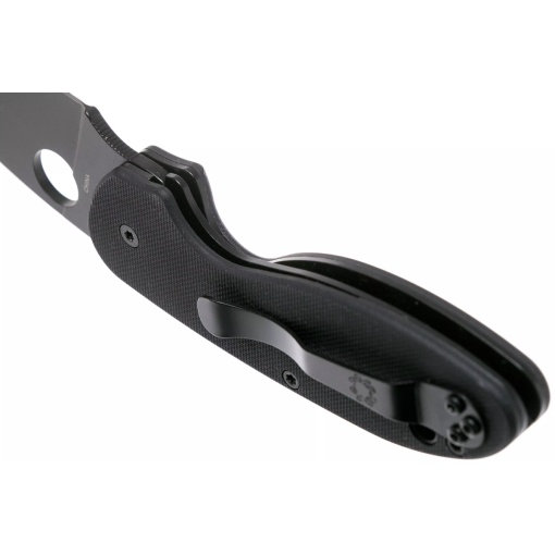 Briceag Efficient™ G-10 negru/lama neagra, Spyderco - Img 5